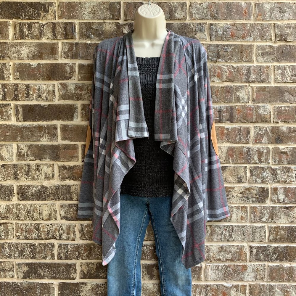 Madeline Sparklestein Women's Open Front Cardigan